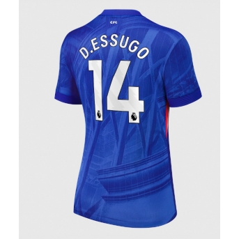 Billige Fotballdrakt Chelsea Dario Essugo #14 Replika Hjemmedrakt Dame 2025-26 Kortermet